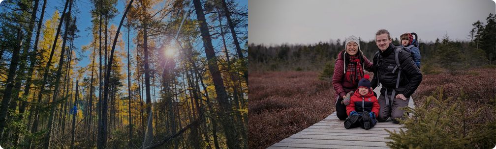 en tete amateurs plein air - Parc écoforestier de Johnville